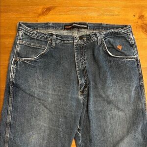 Wrangler FR Men's Relaxed Fit Denim Jeans, 40x34